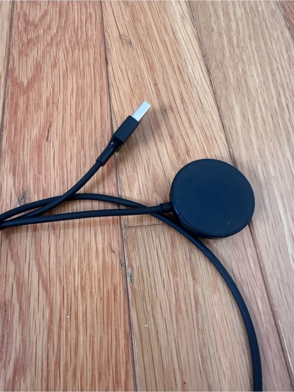 Samsung Galaxy Watch USB Charging Cable and Green Sports Band